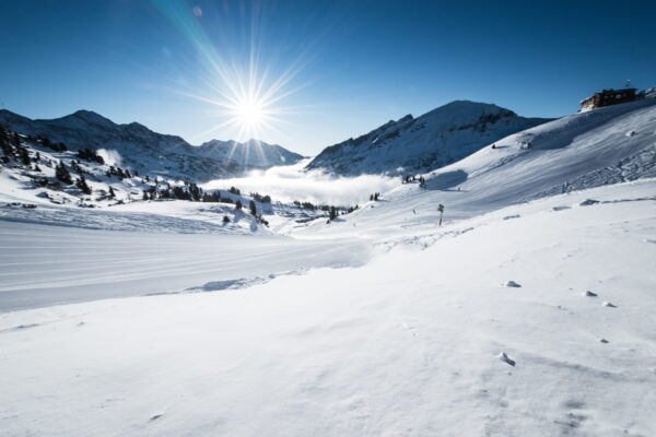 Bild von den Skipisten in Obertauern