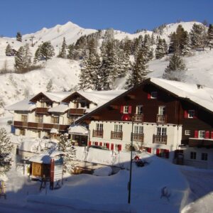 Altes Bild vom Hotel Koch